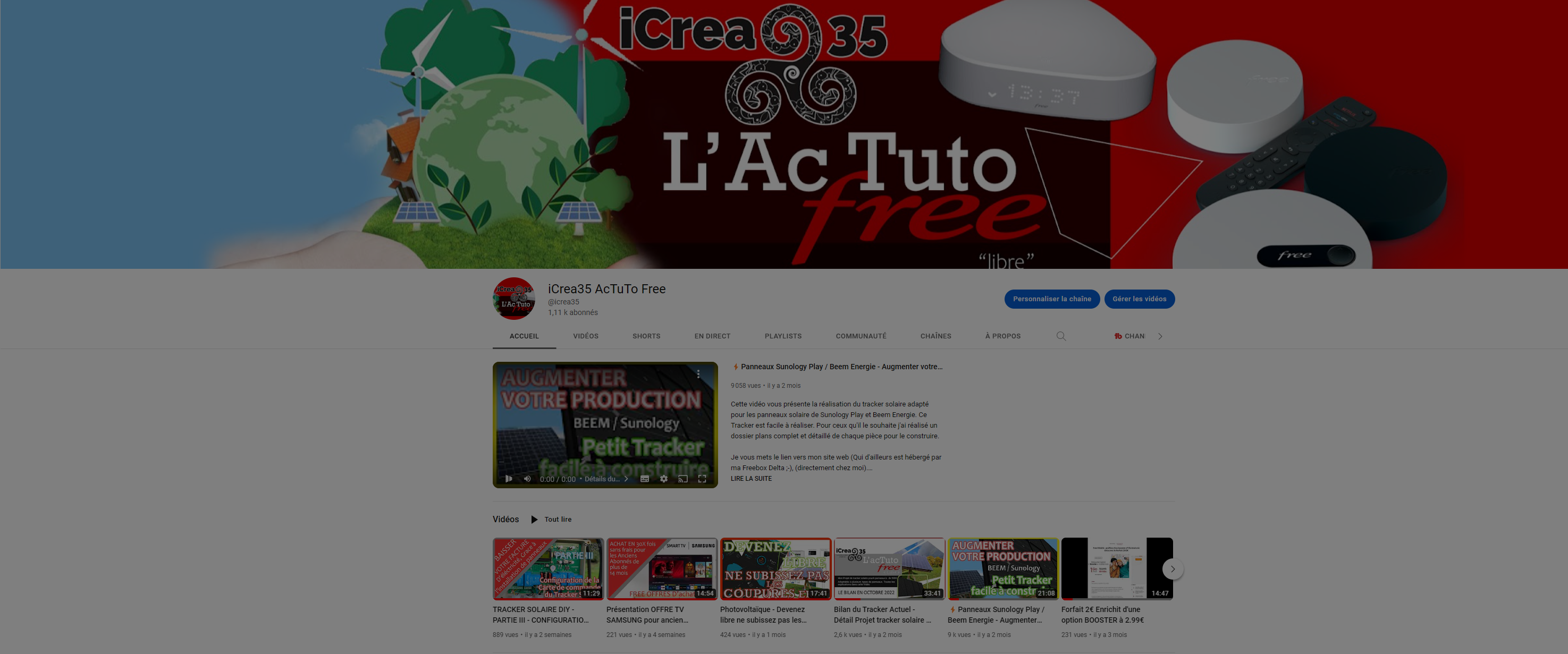 Bienvenue sur